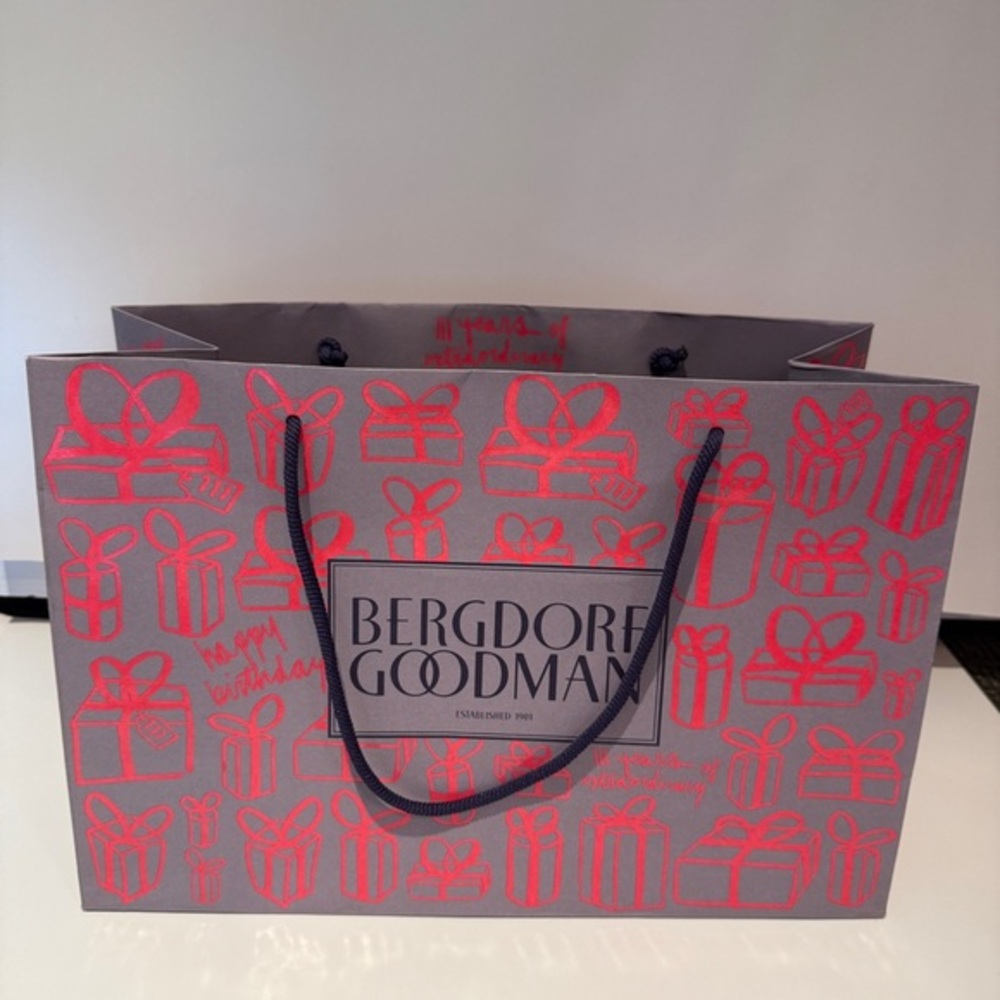 Bergdorf Goodman 111 Year Anniversary Shopping Bag